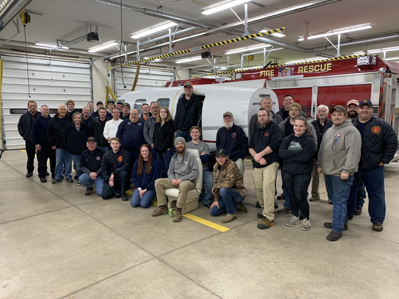 ARFF TRAINING Mt Vernon Airport Mt. Vernon Illinois